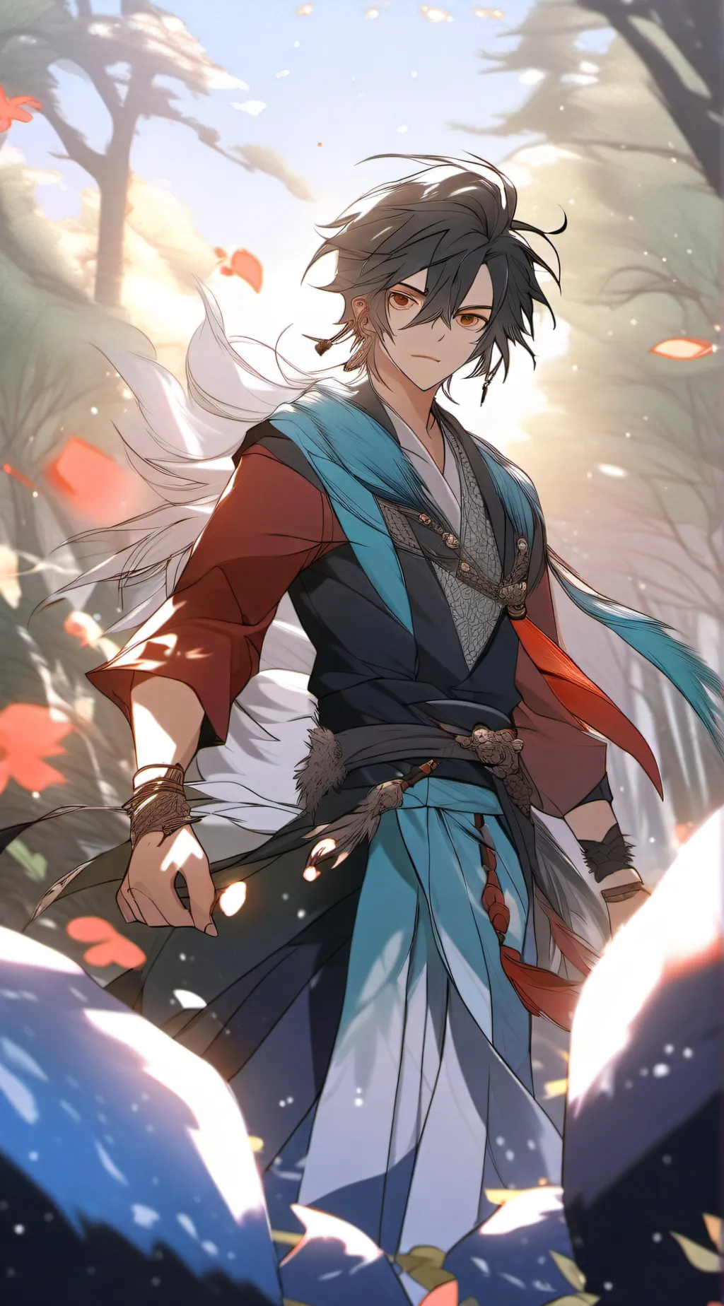 ai character: Aaron background