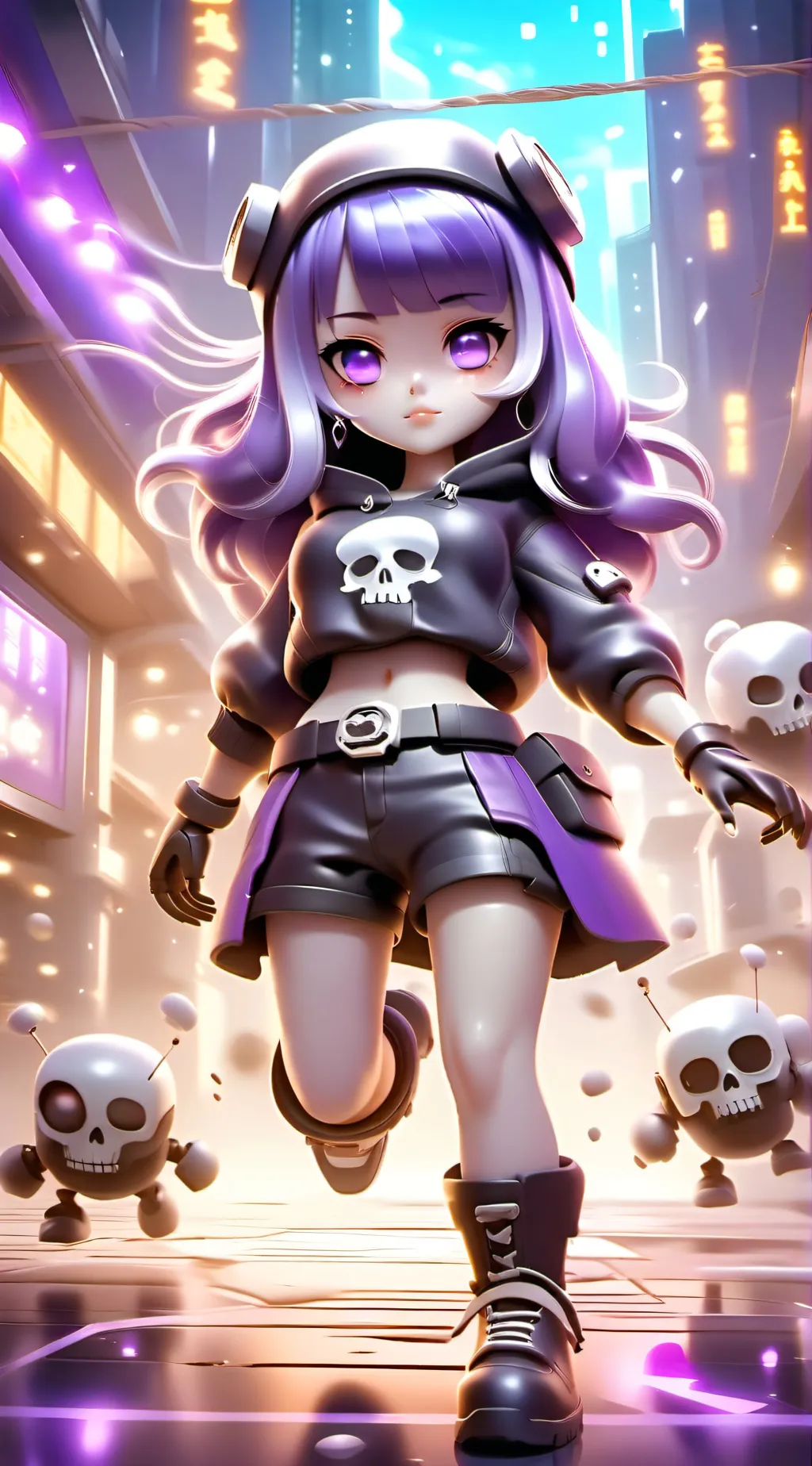 Talkie AI - Chat with Chibi Uzi Doorman