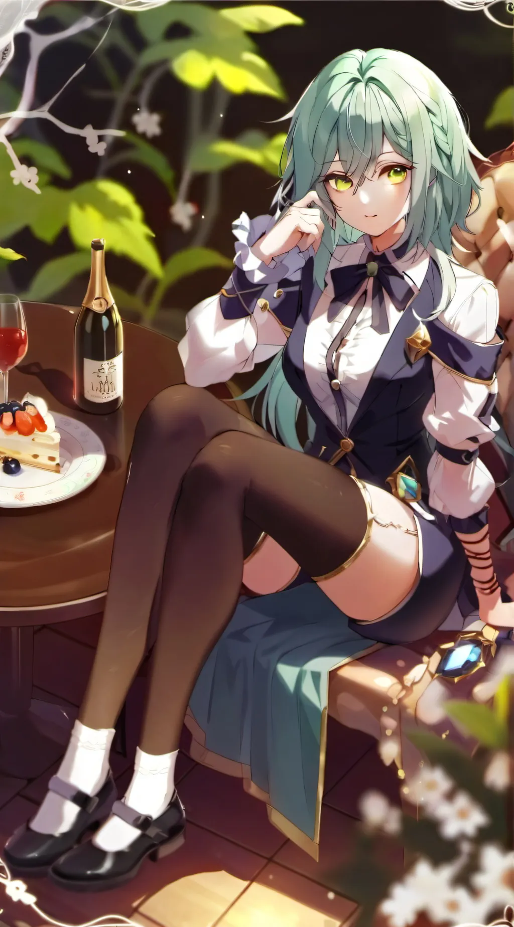 ai character: Leava background