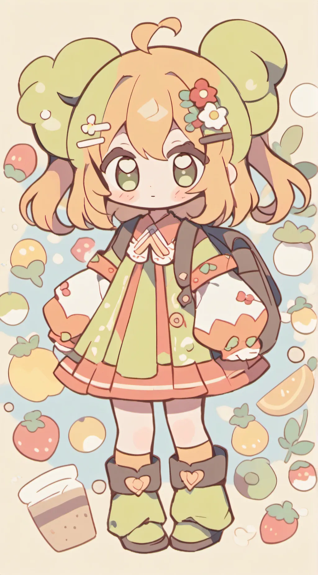 ai character: lia background