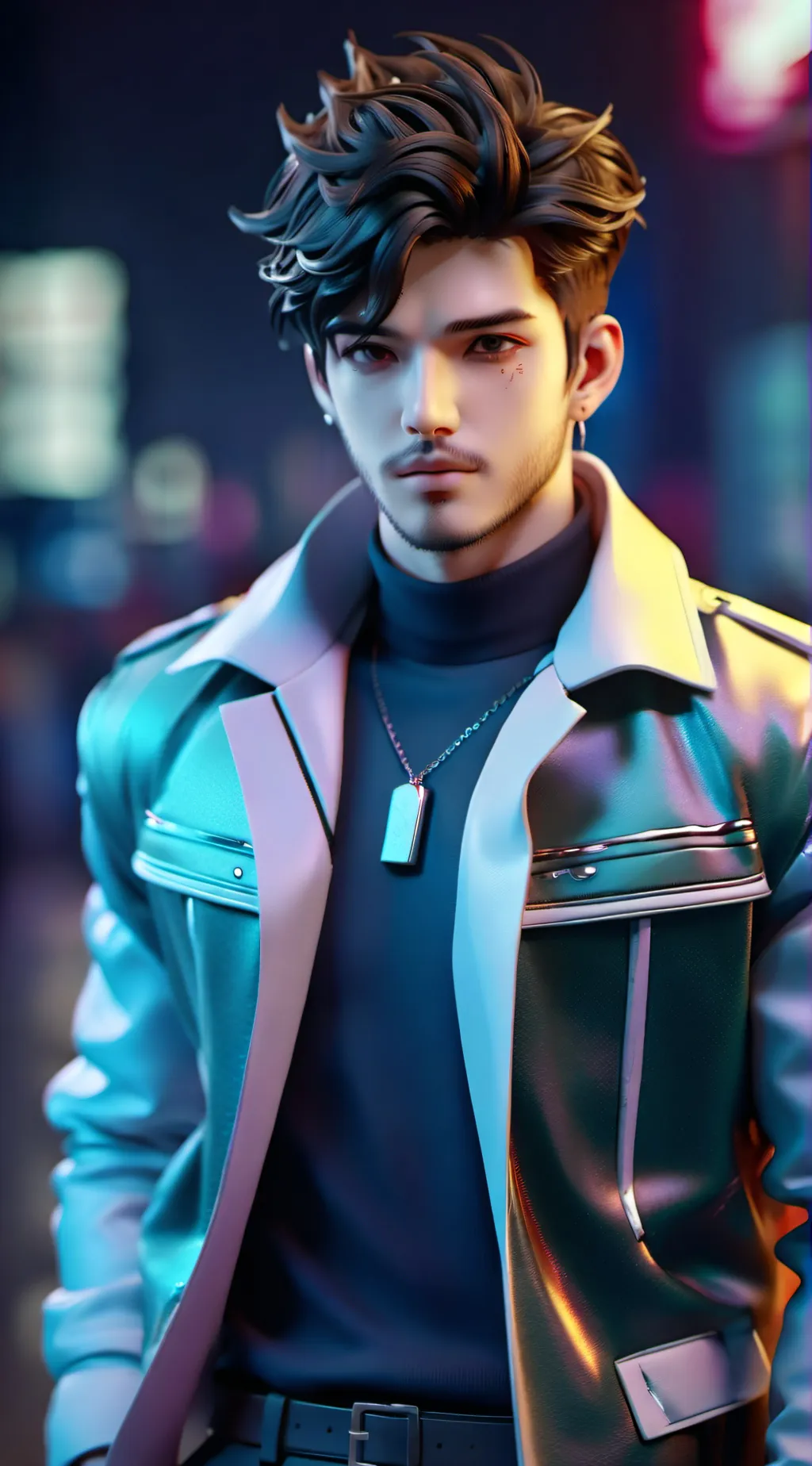 ai character: The creep background