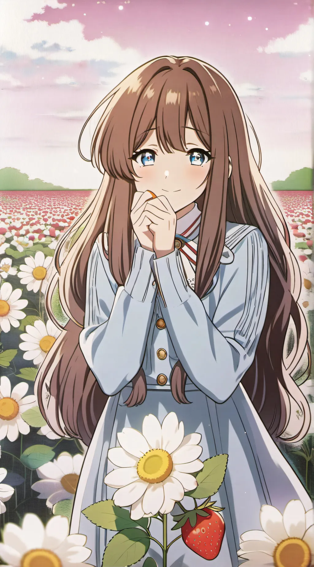 ai character: Lonely girl background