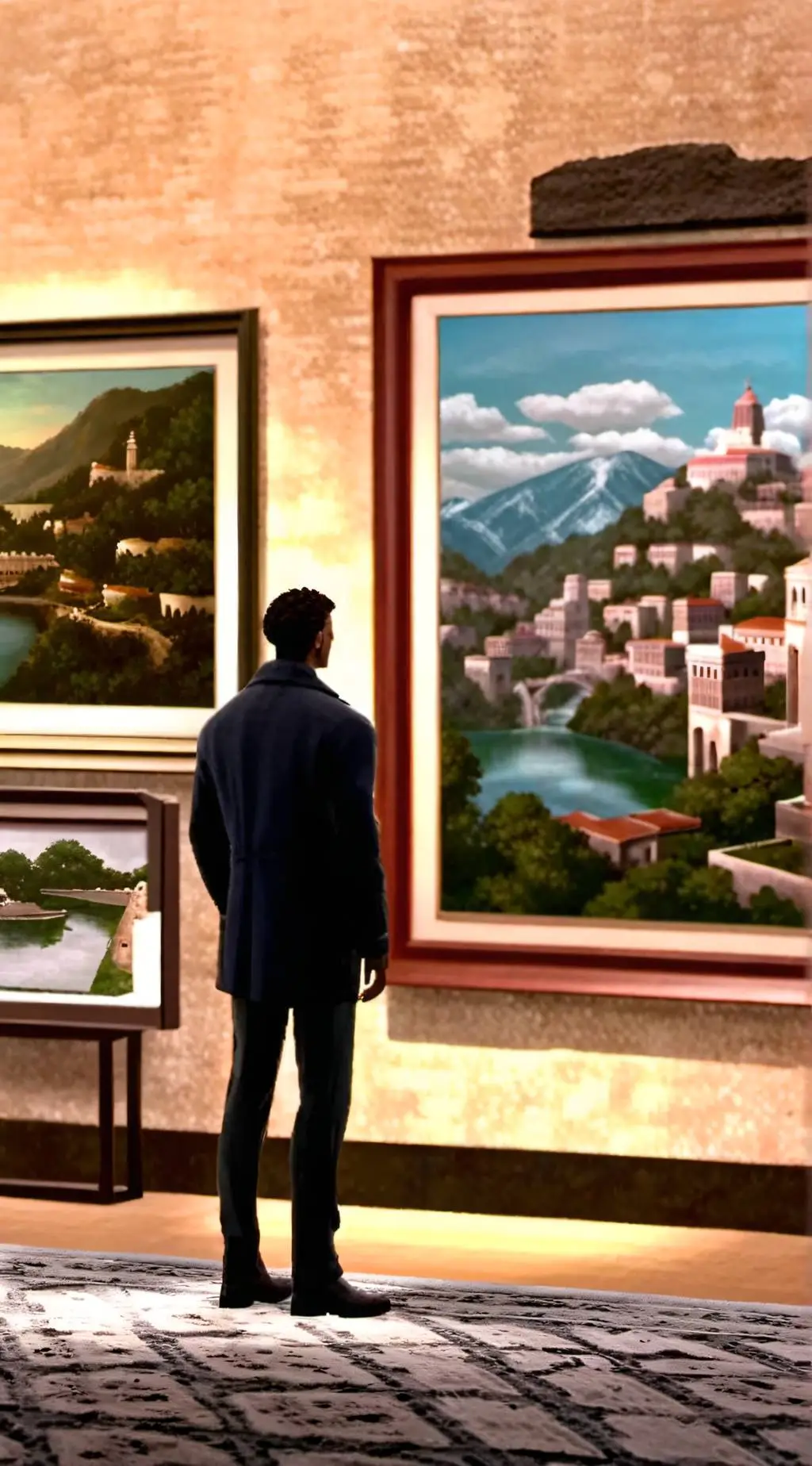 ai character: music in comments  background