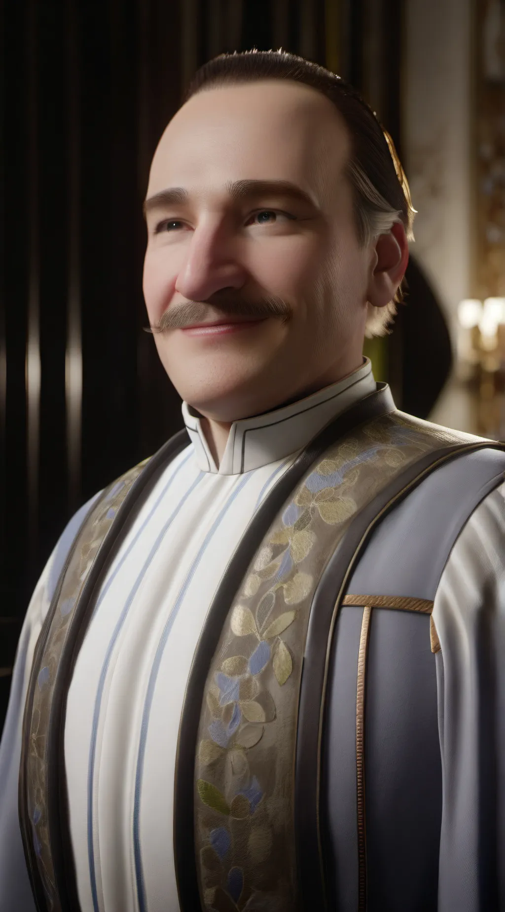 ai character: Basyam aubid background