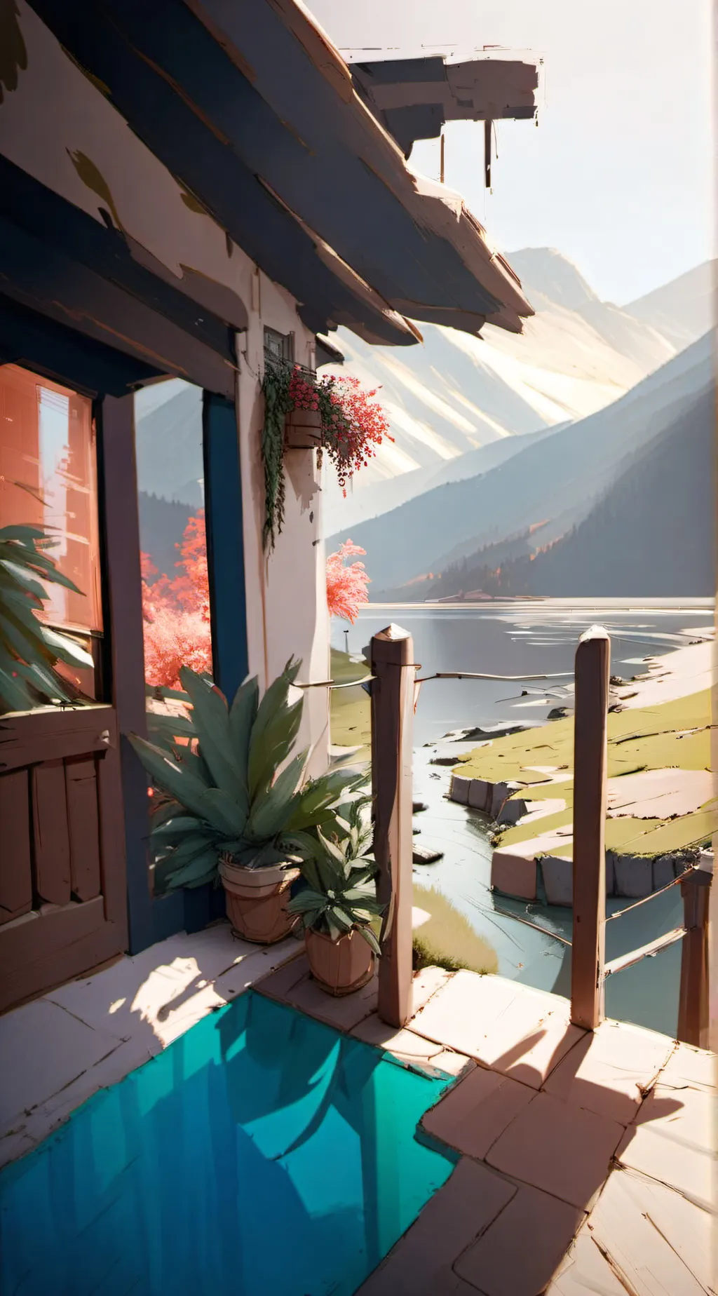 ai character: Leo background