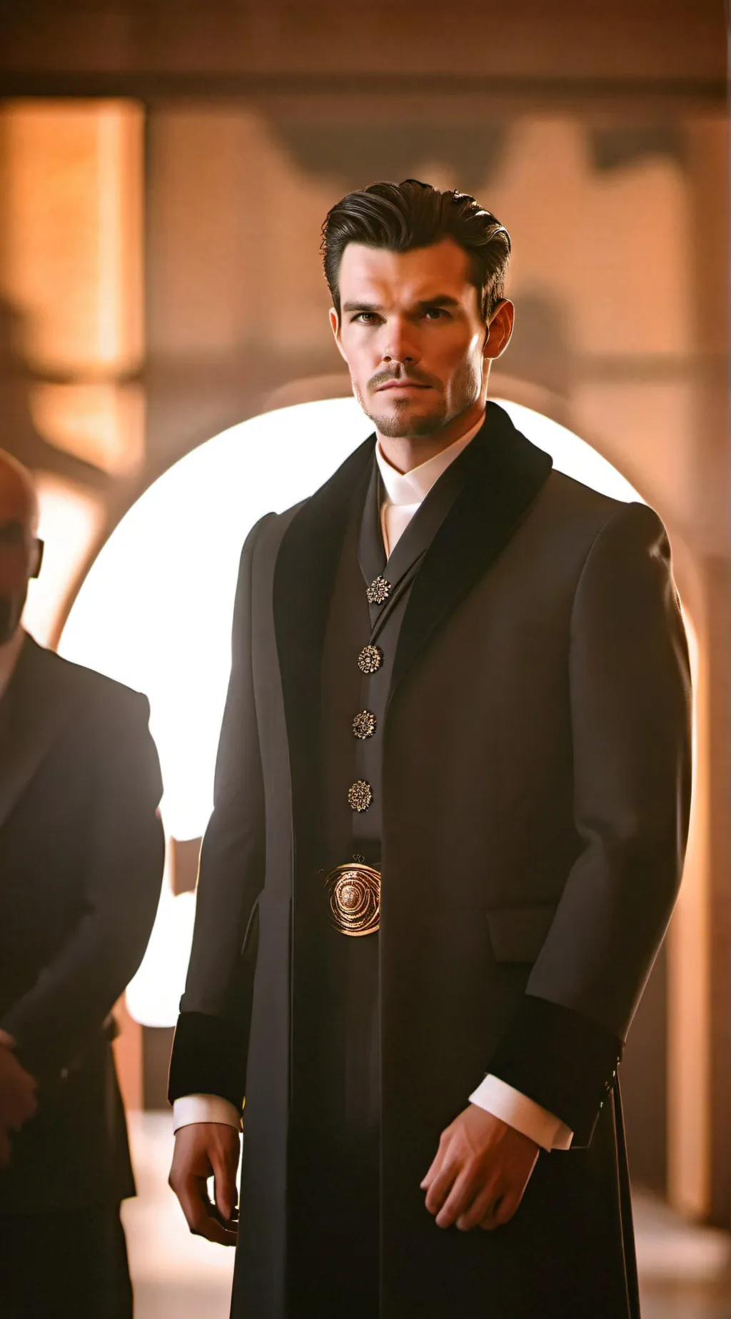 ai character: Ares  background