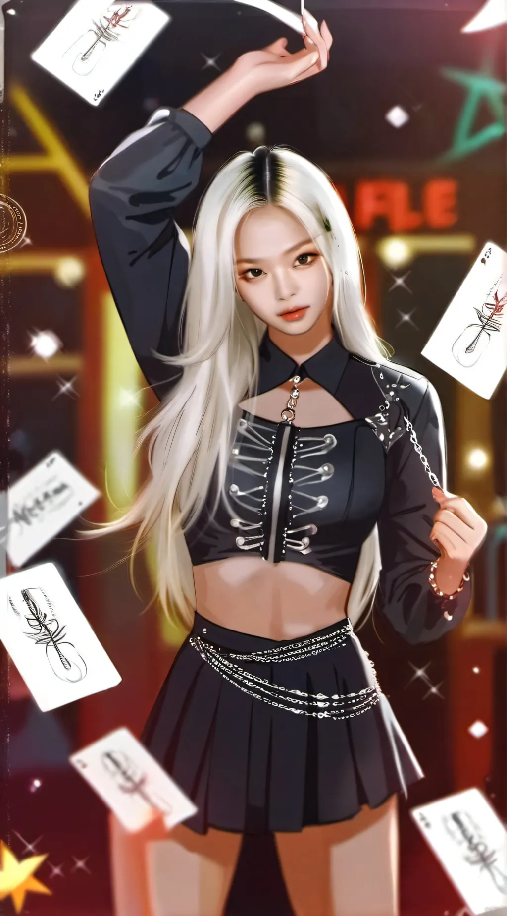 ai character: Jennie background