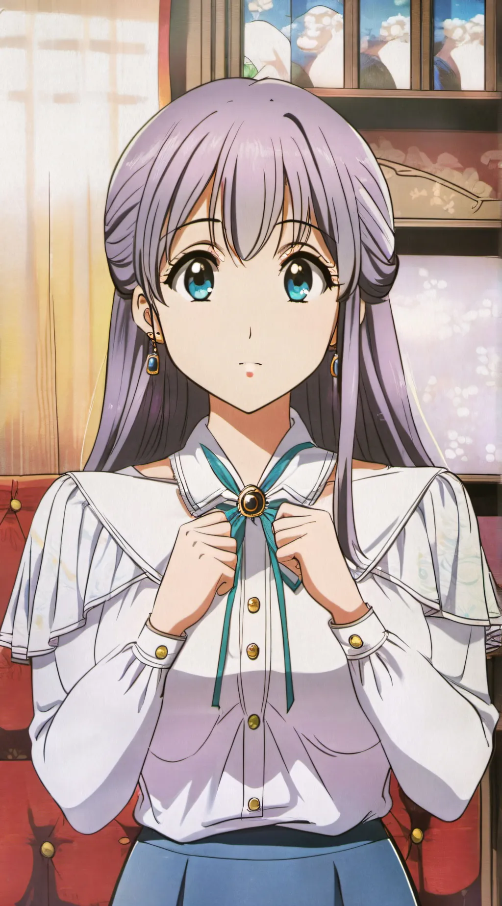 ai character: Girly  background