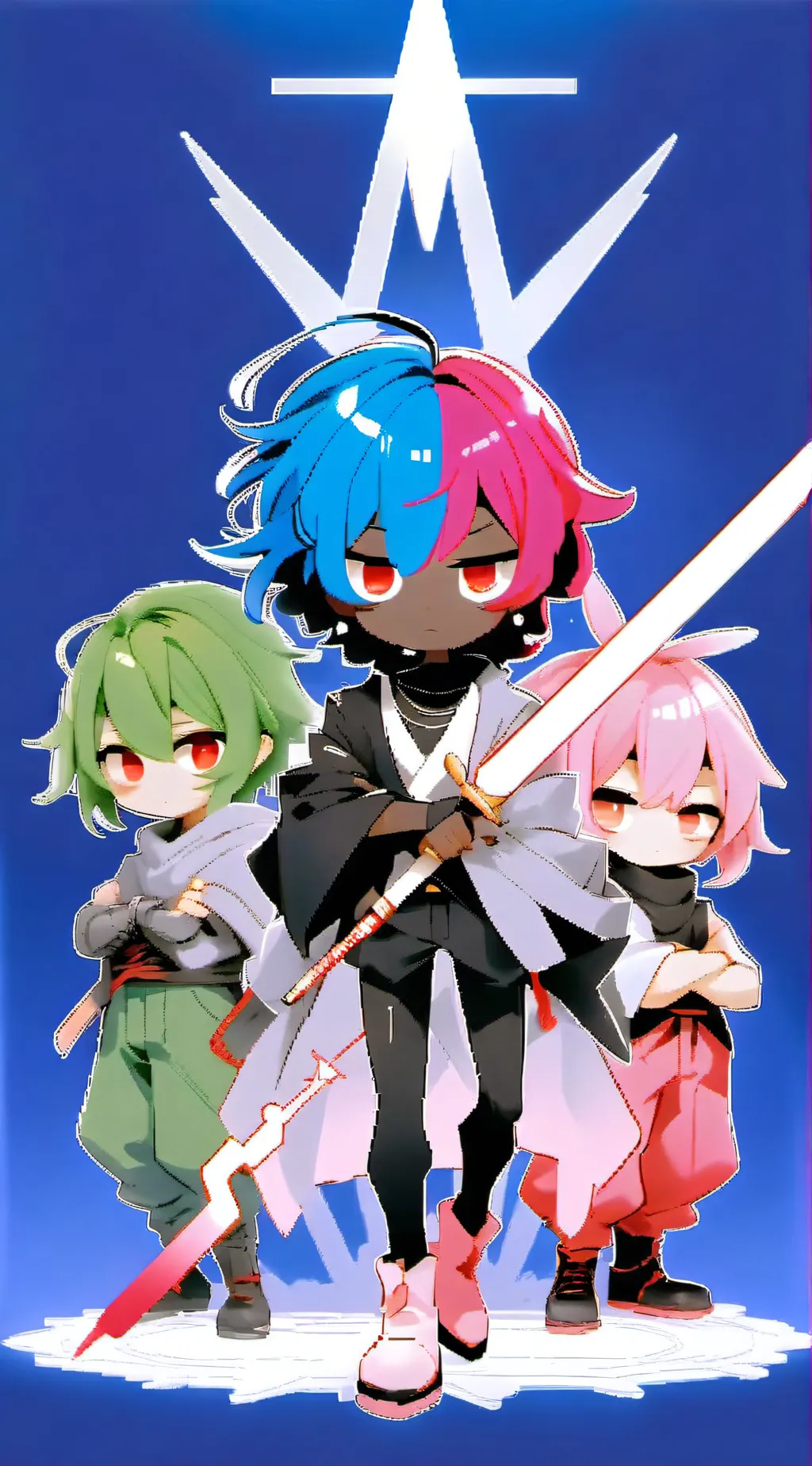 ai character: Multi universe background