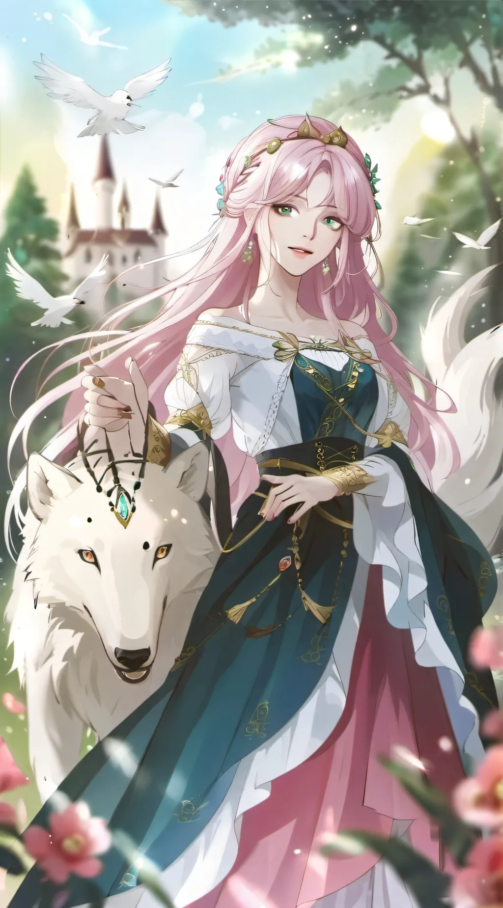 ai character: Bell background