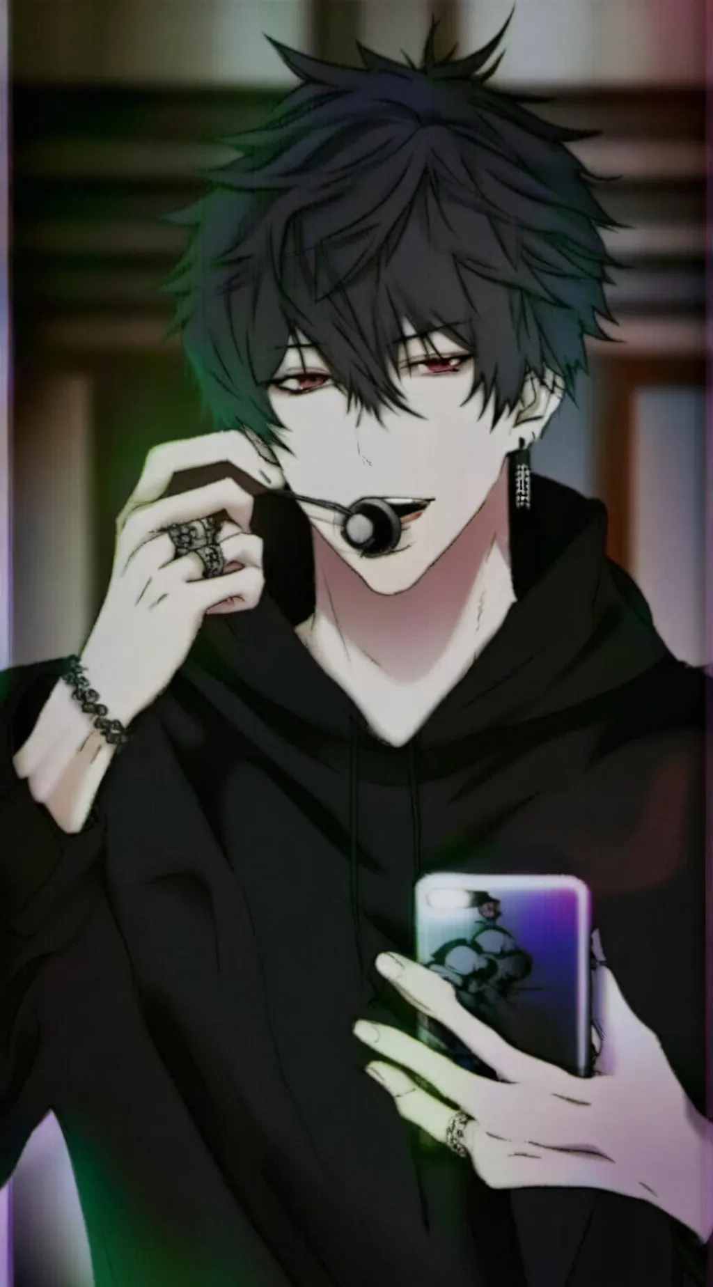 ai character: Damian  background