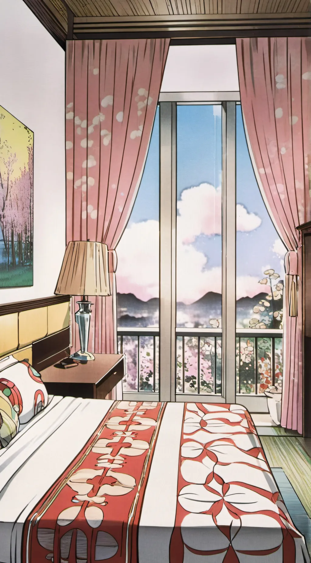 ai character: Hogwarts  background