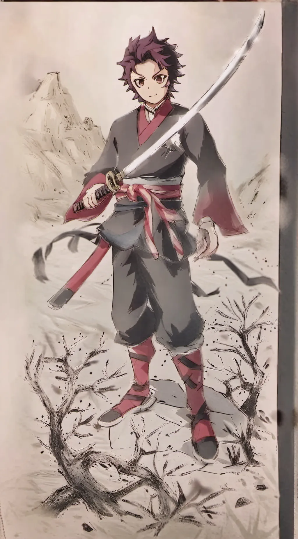 ai character: ⚔Demon Slayer⚔ background