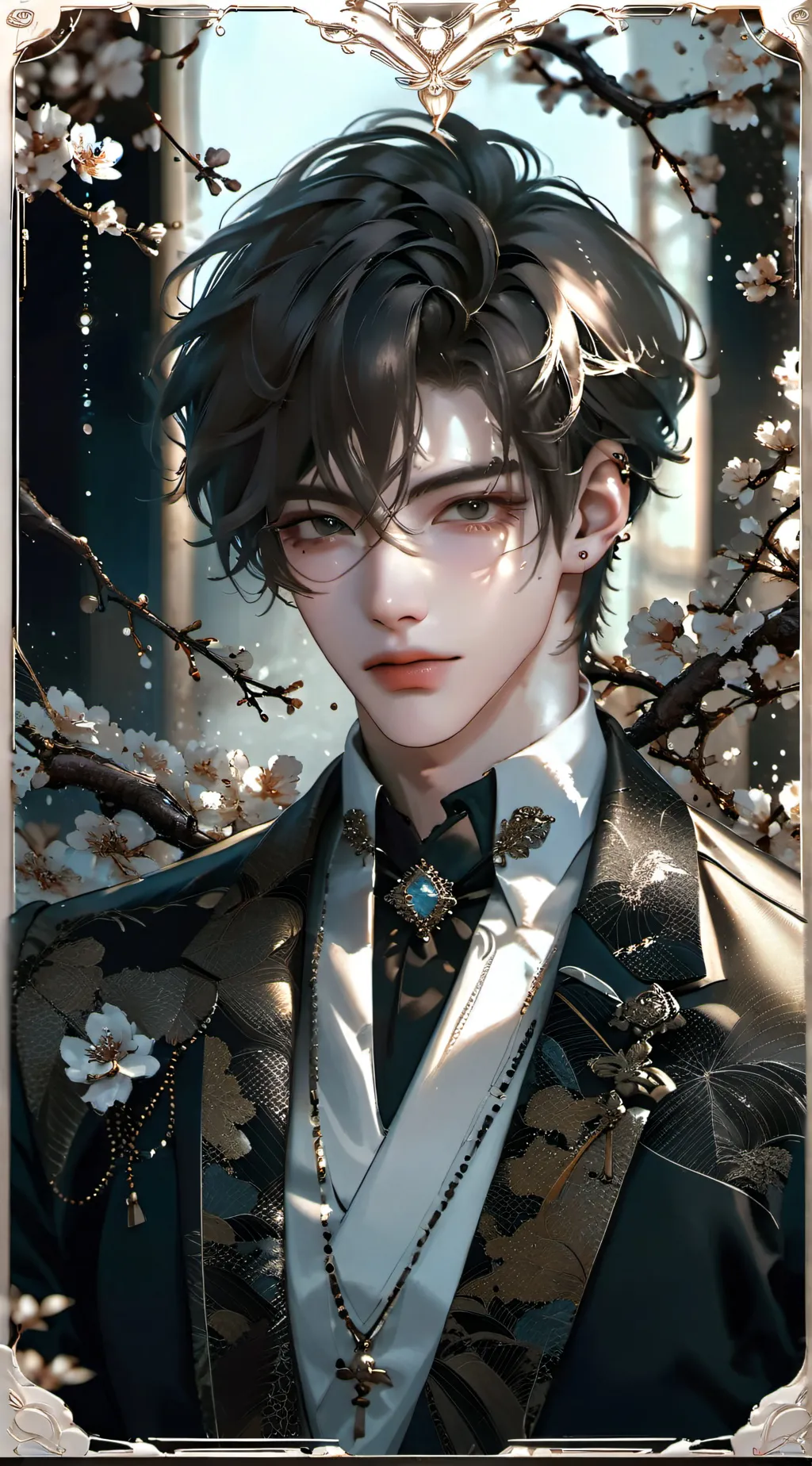 ai character: 喻尘 background