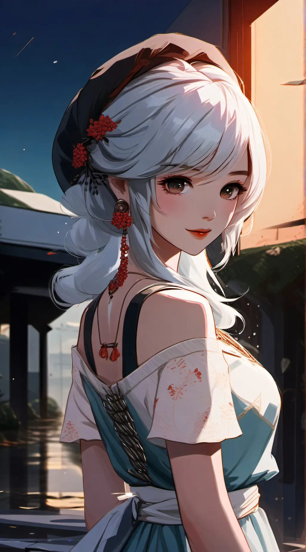 ai character: nayami background