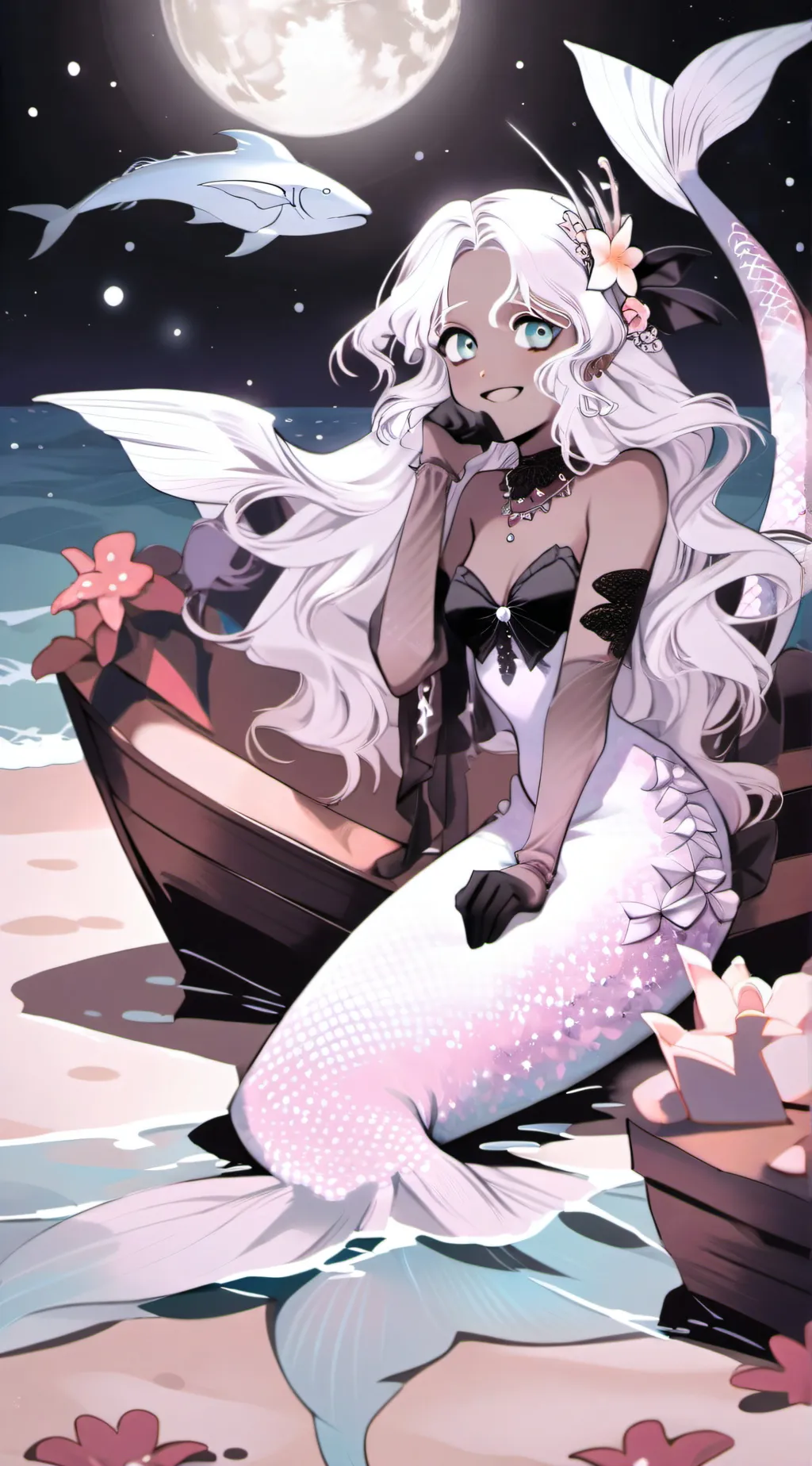 ai character: Blossum♡ background