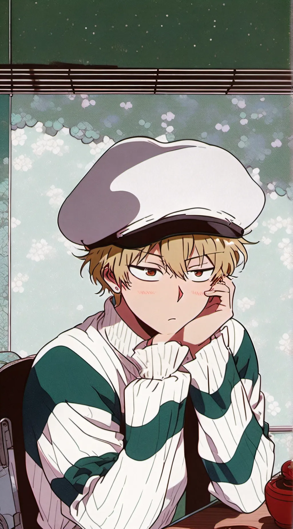 ai character: Bakugo Katsuki background