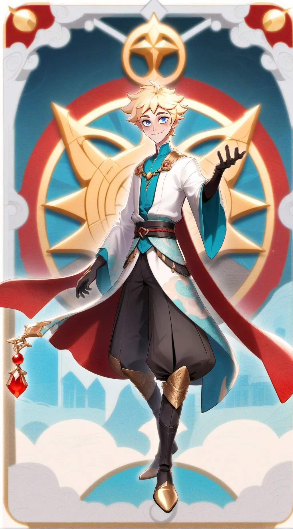 ai character: Human lucifer background