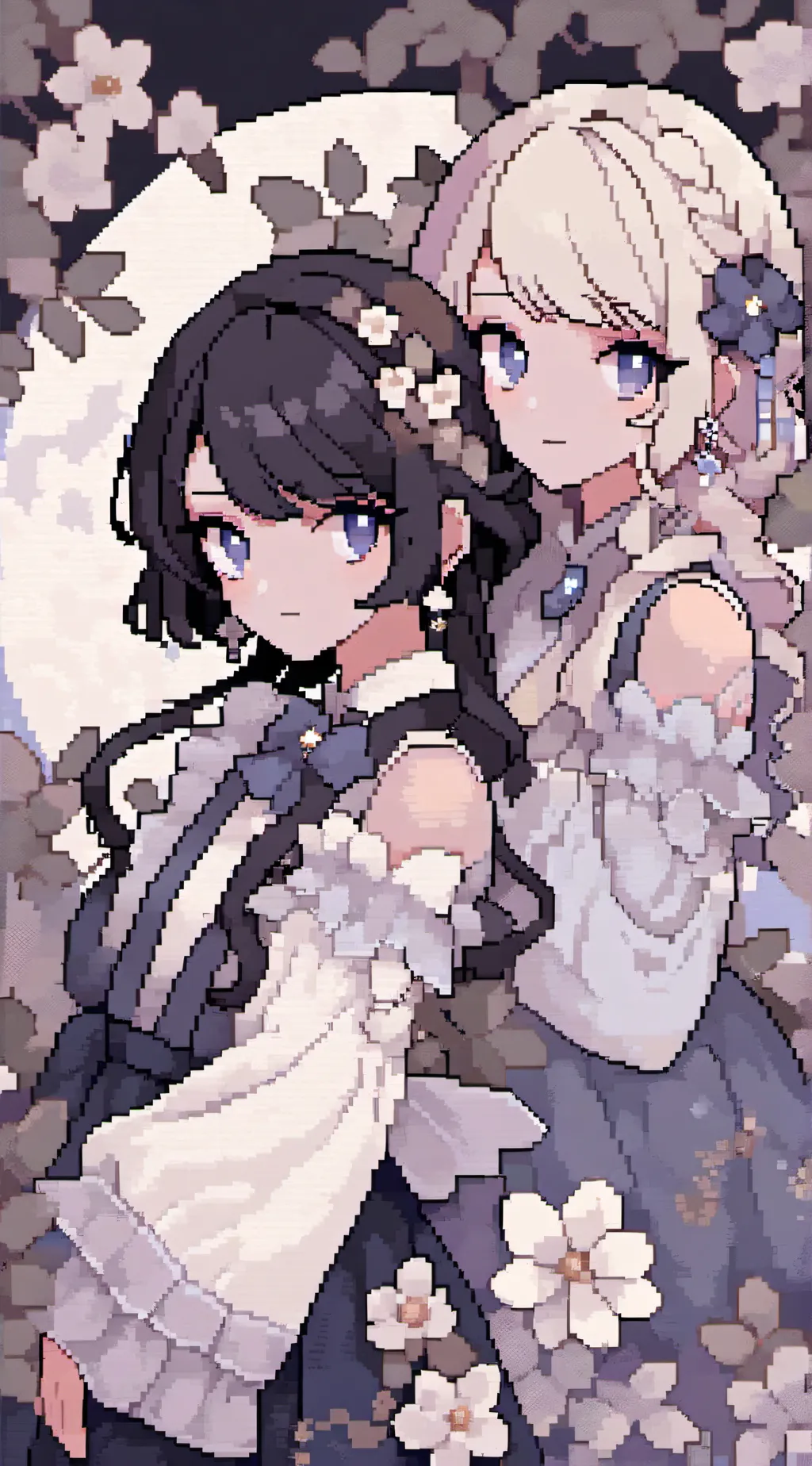 ai character: MHA TWINSSS!! background