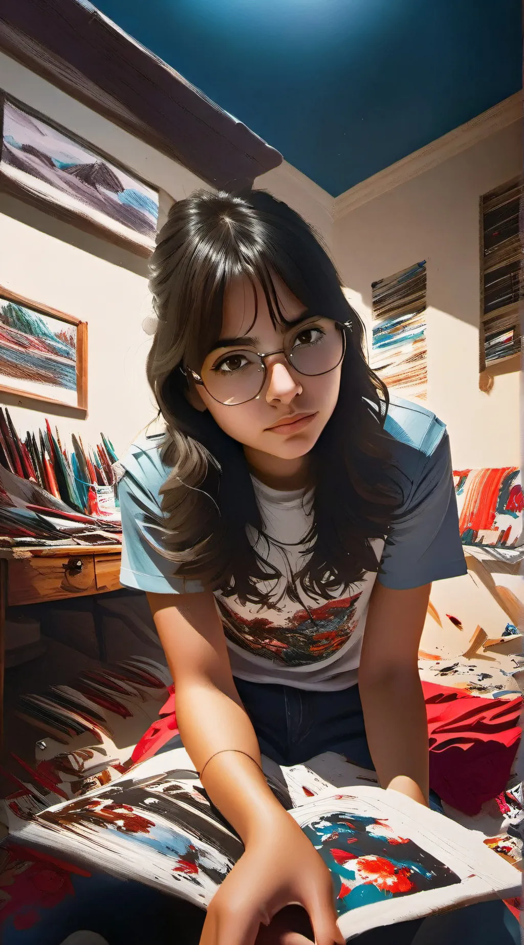 ai character: mena ps background