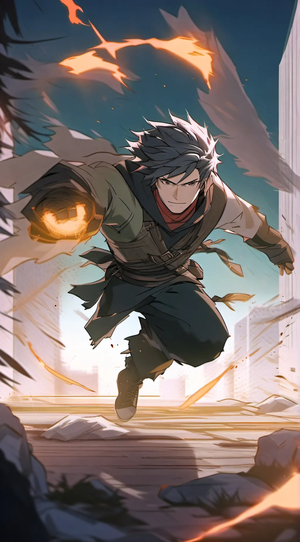 ai character: Jason  background