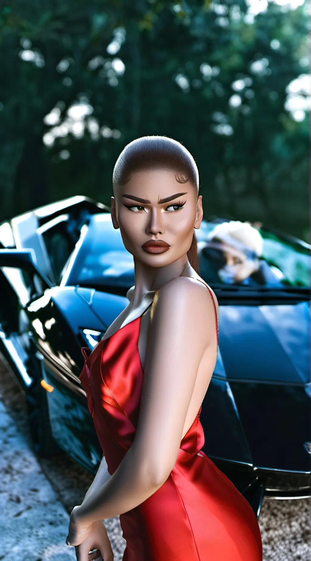 ai character: Ariana alverez  background