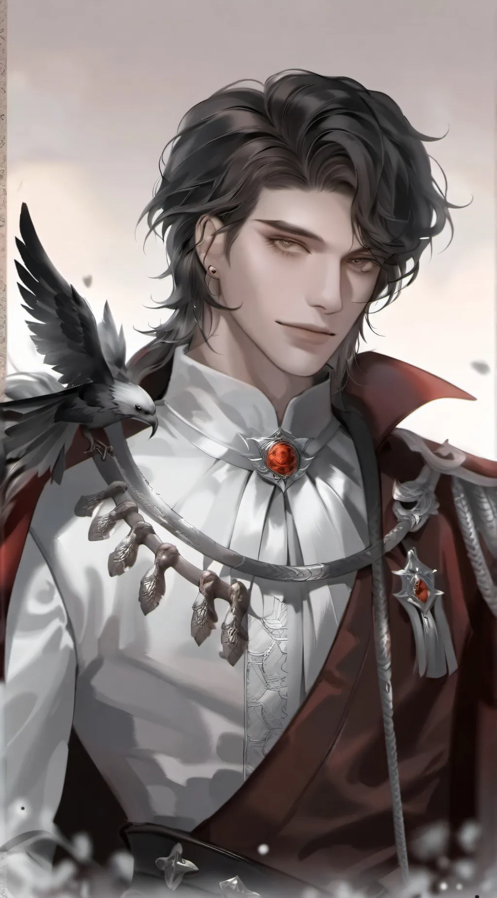 ai character: Alexander  background
