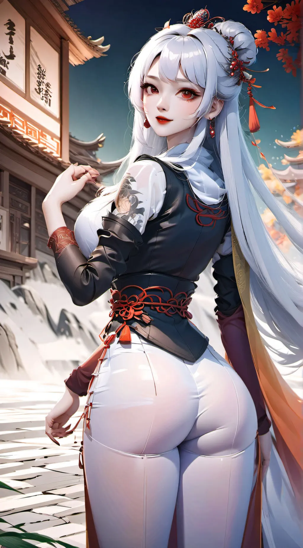 ai character: mitsuri  background