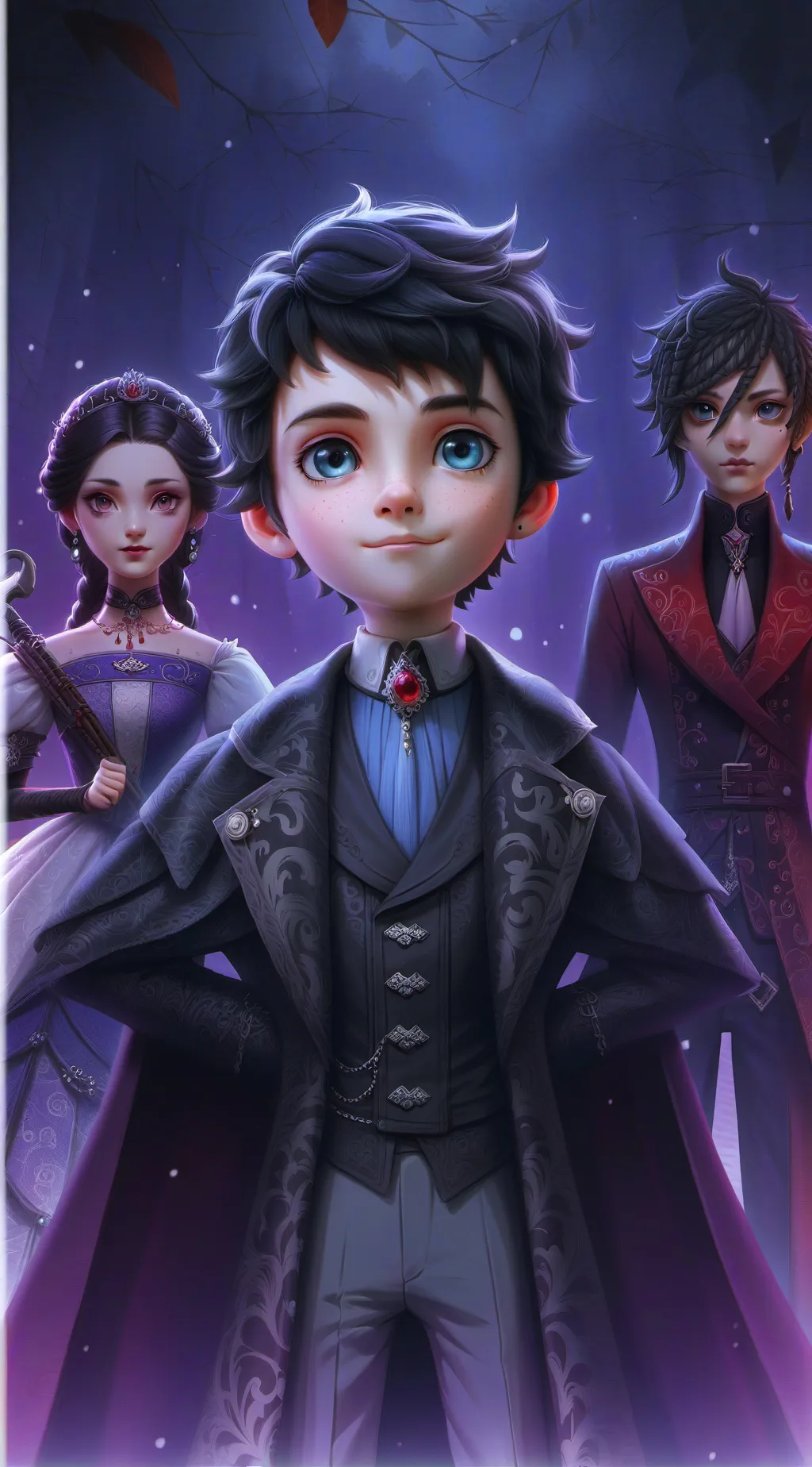 ai character: Nicholas background