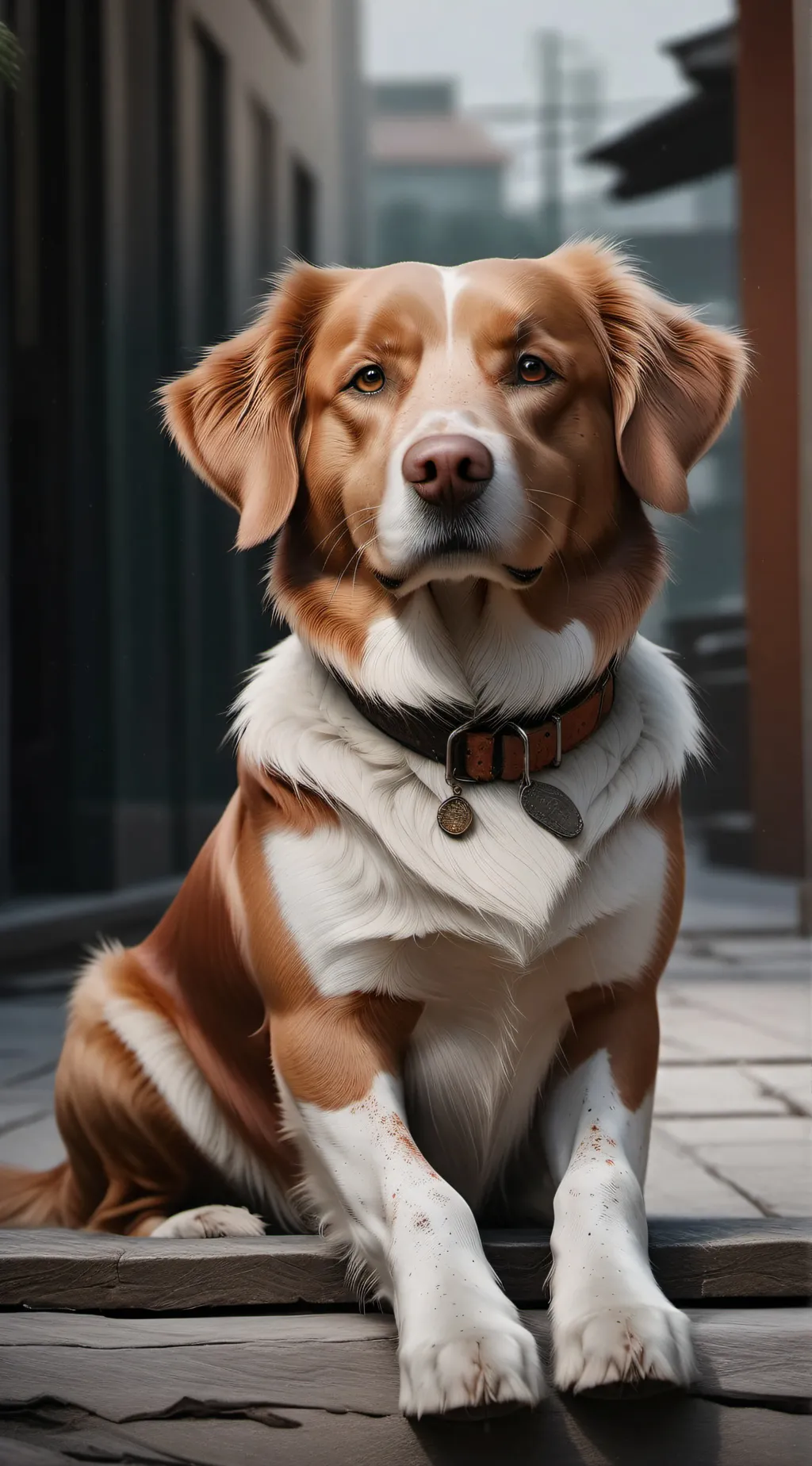 ai character: dogday background