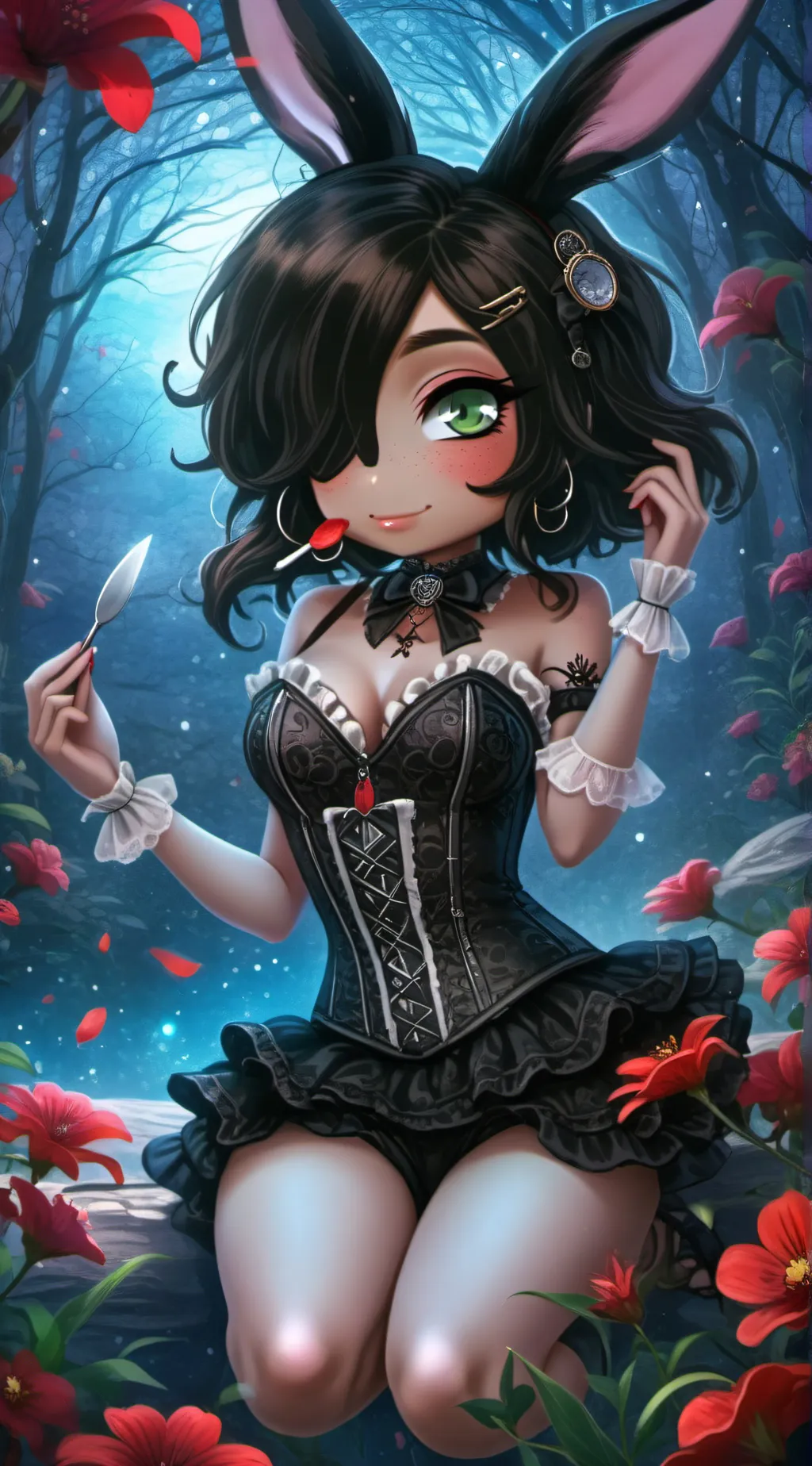 ai character: Zoey background