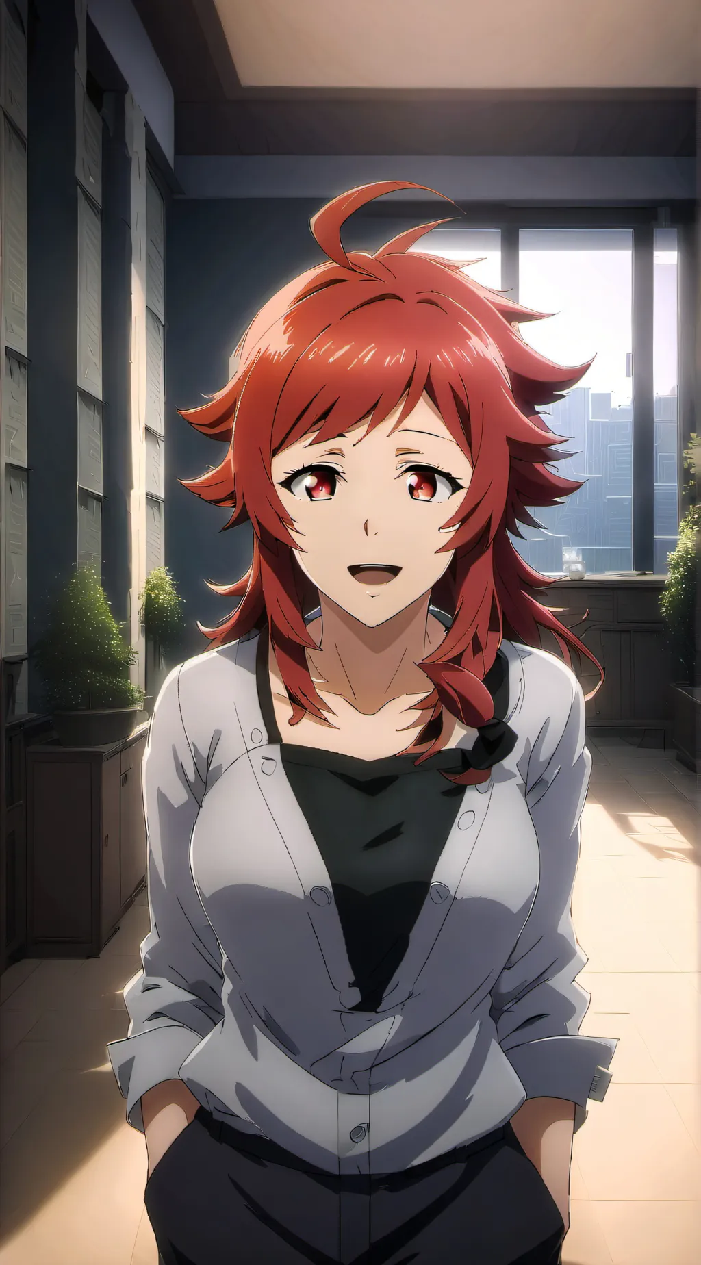 ai character: yuri himoko background