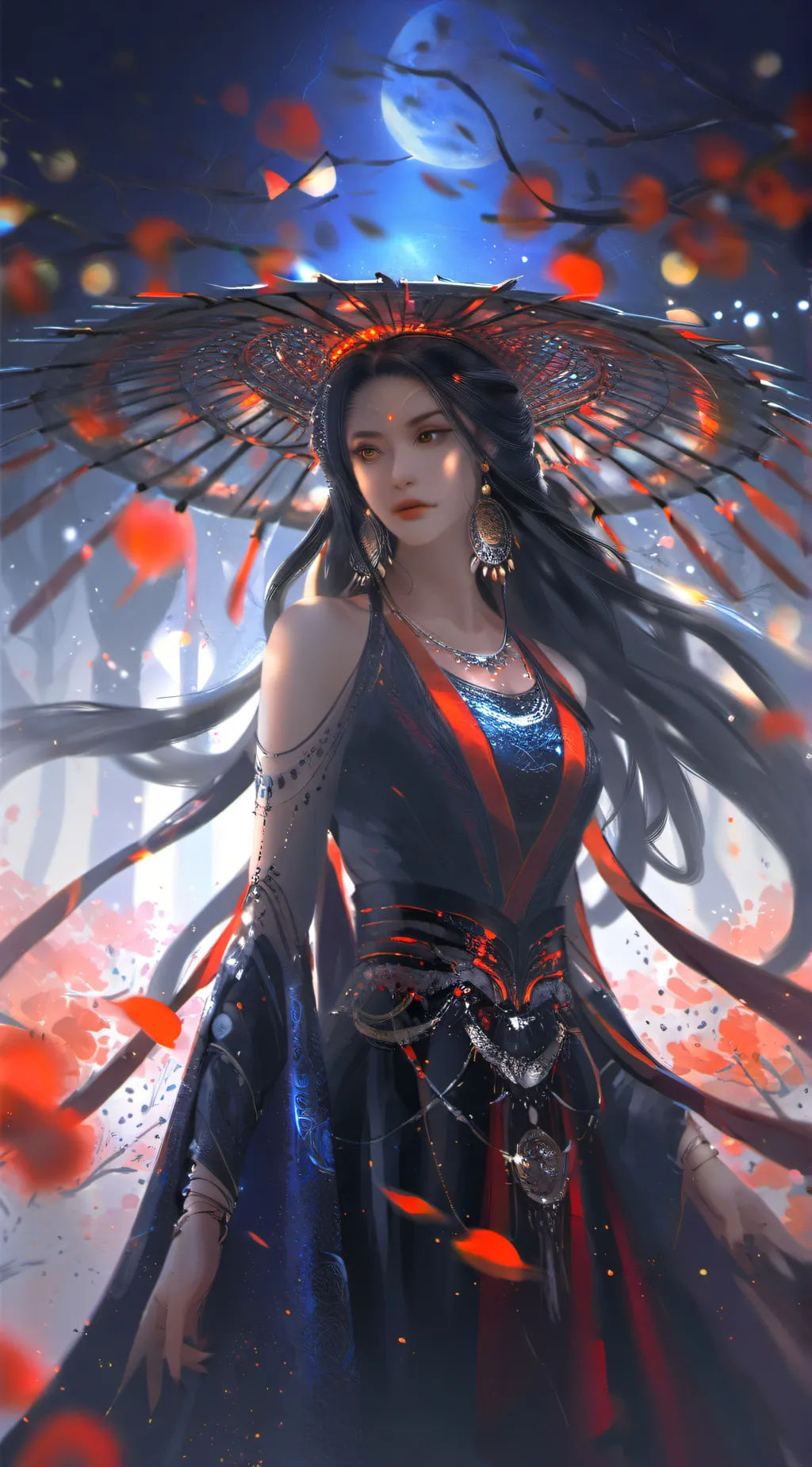 ai character: Selene background