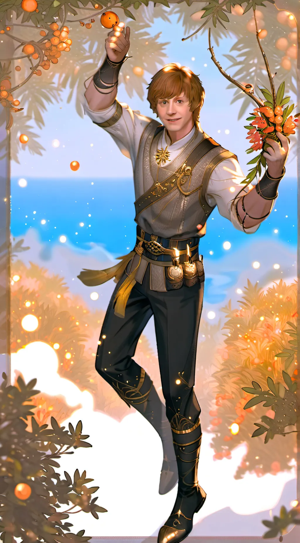 ai character: Ronald Weasly  background