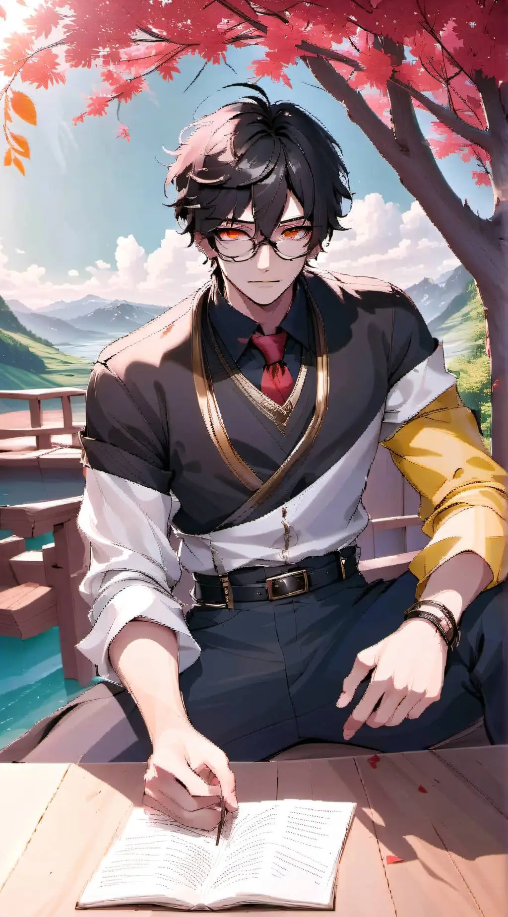 ai character: Mike  background