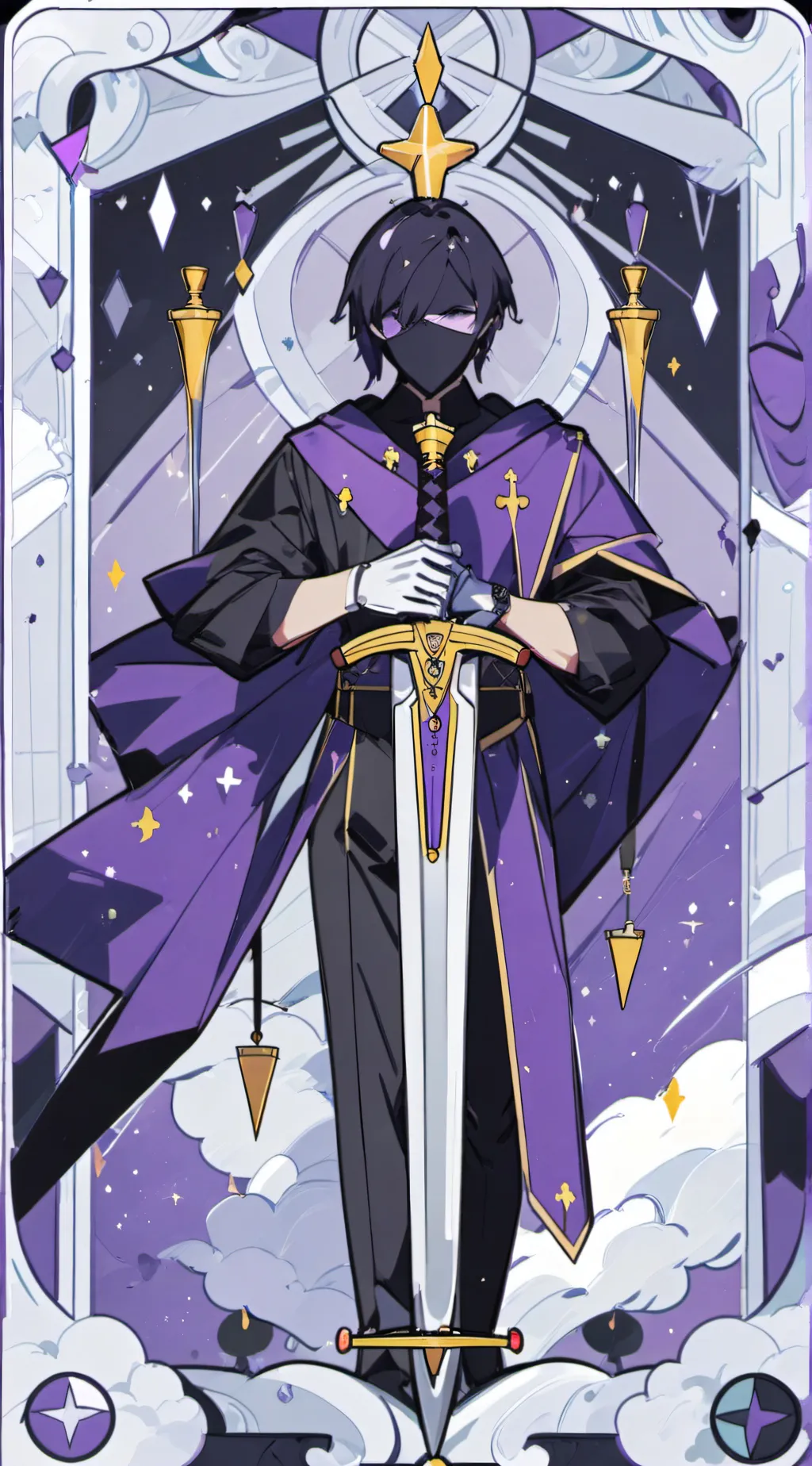 ai character: Titan Tv Man background