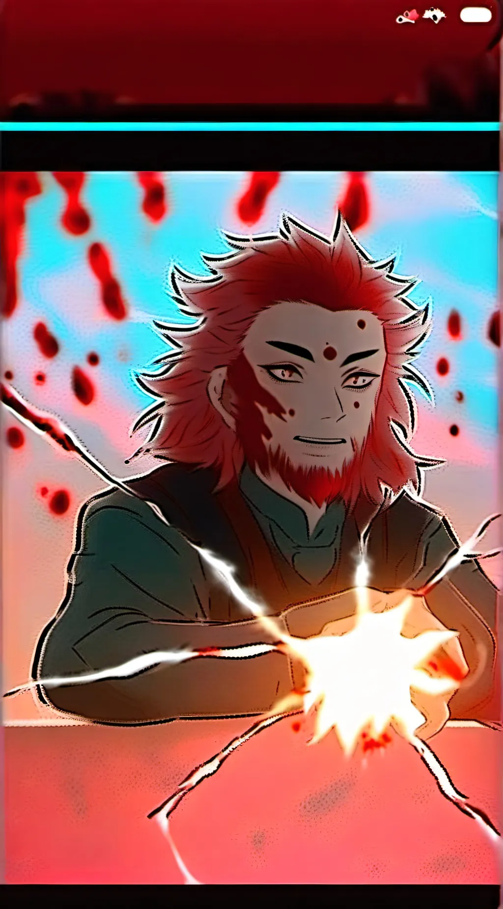 ai character: hashira background