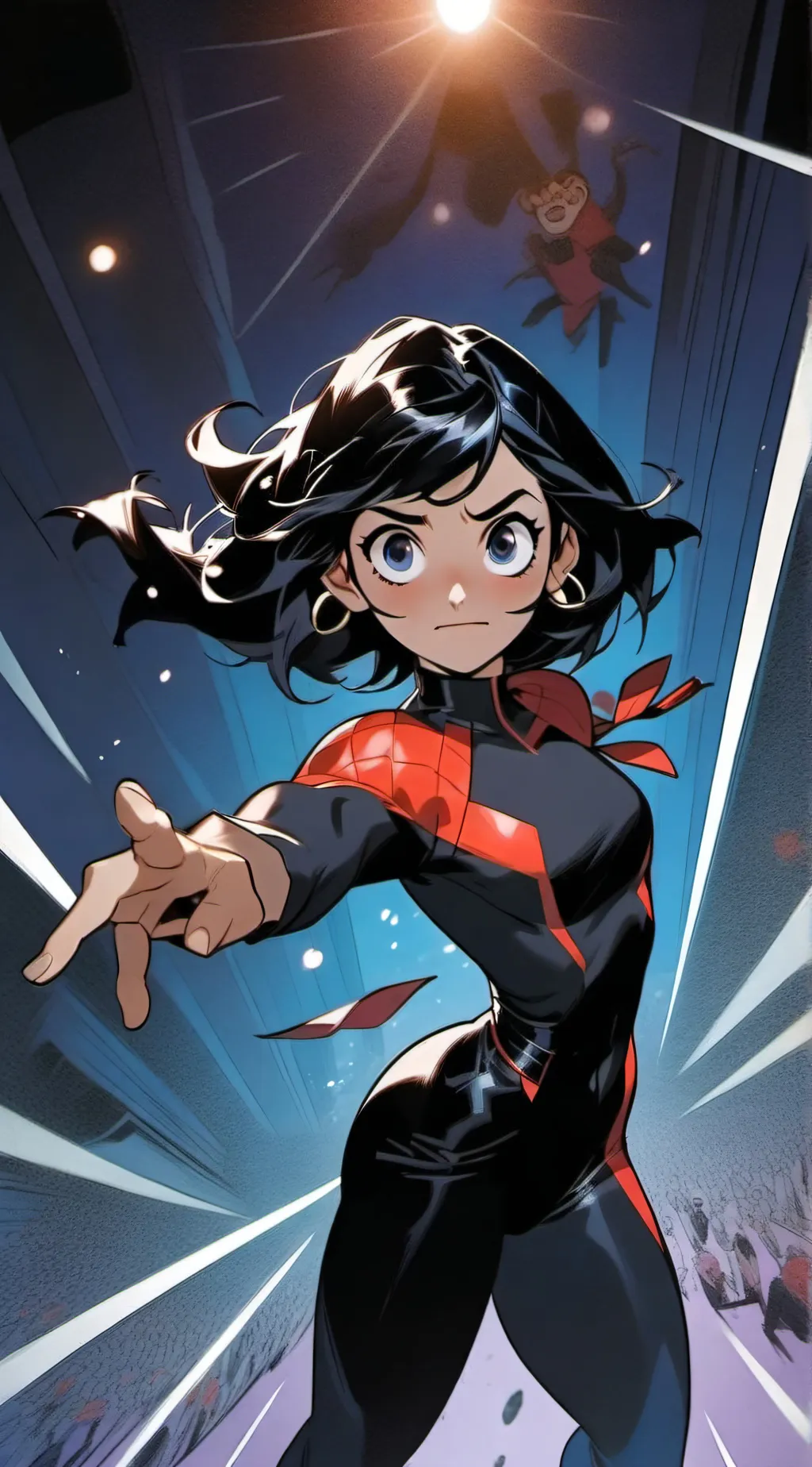 ai character: Zoe  background