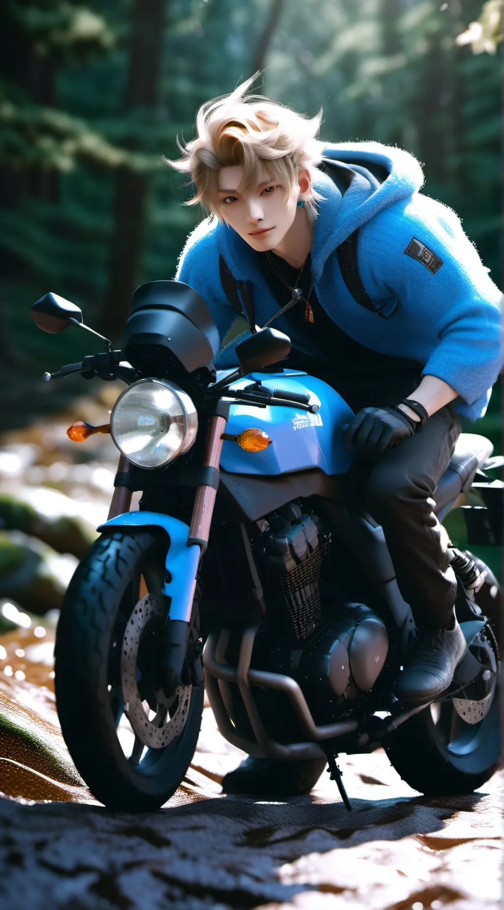 ai character: Soeun-joon  background