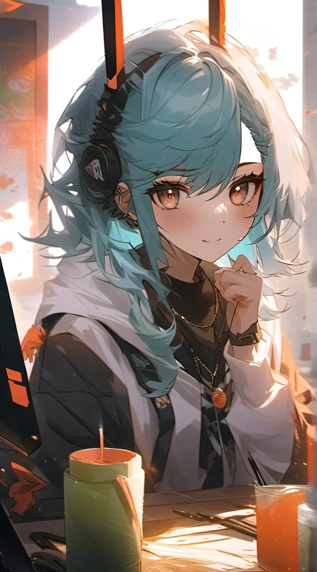 ai character: lily background