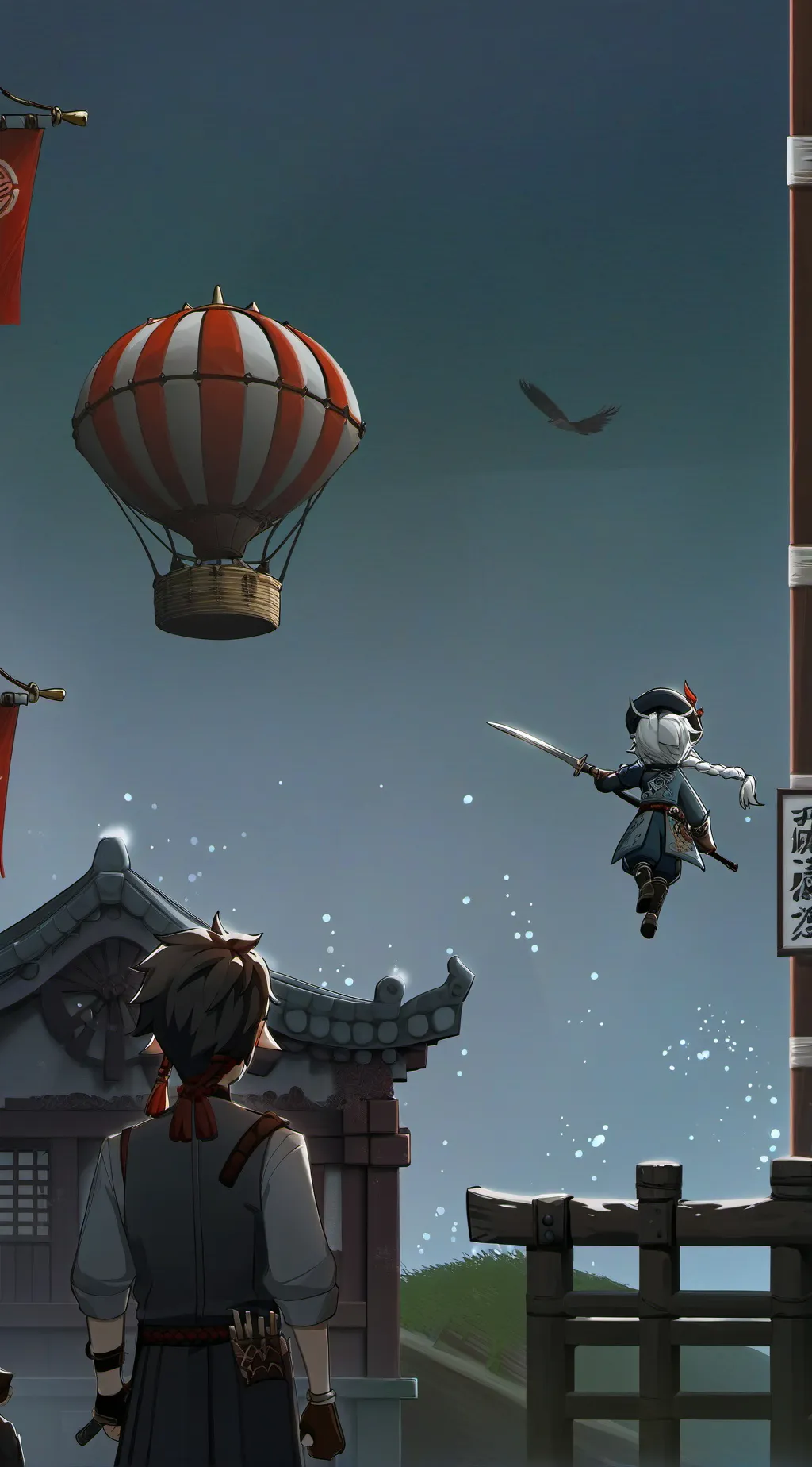 ai character: Mha  background