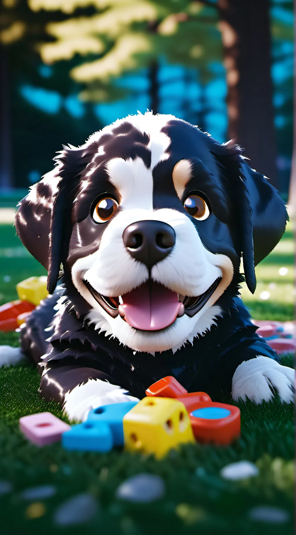 ai character: Oreo. background