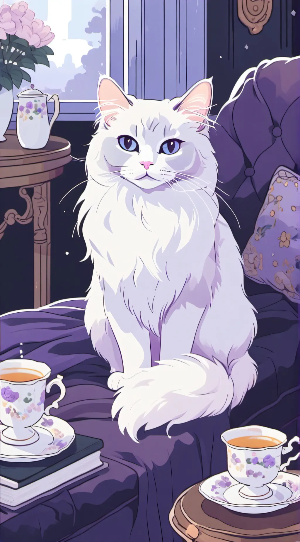 ai character: •°|| Powder ||°• background