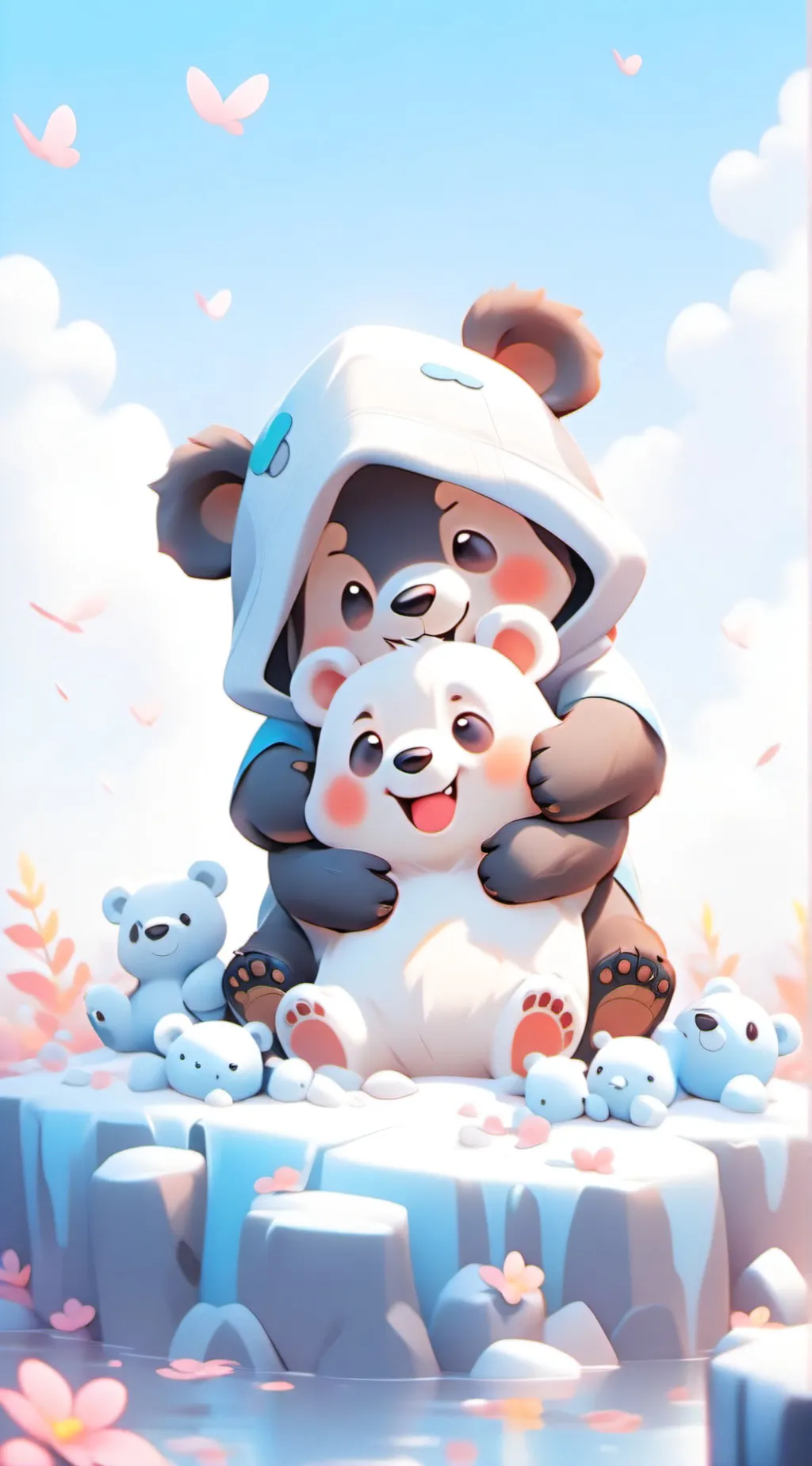 ai character: Bobby bearhug background