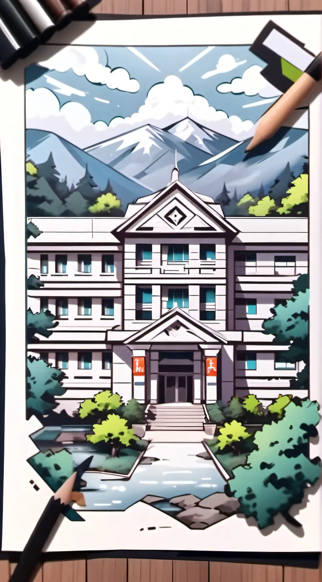 ai character: MHA background