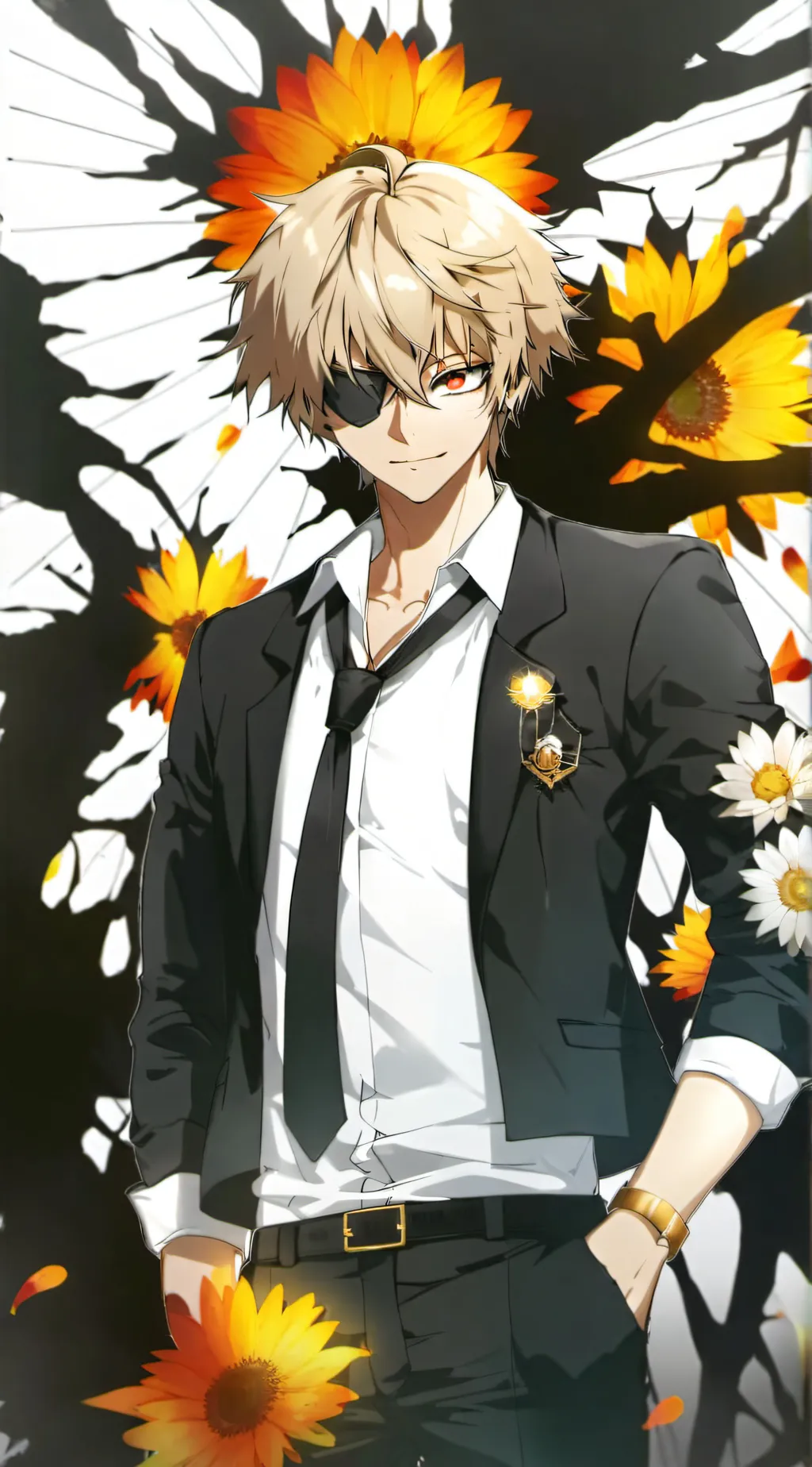 ai character: Bakugo background