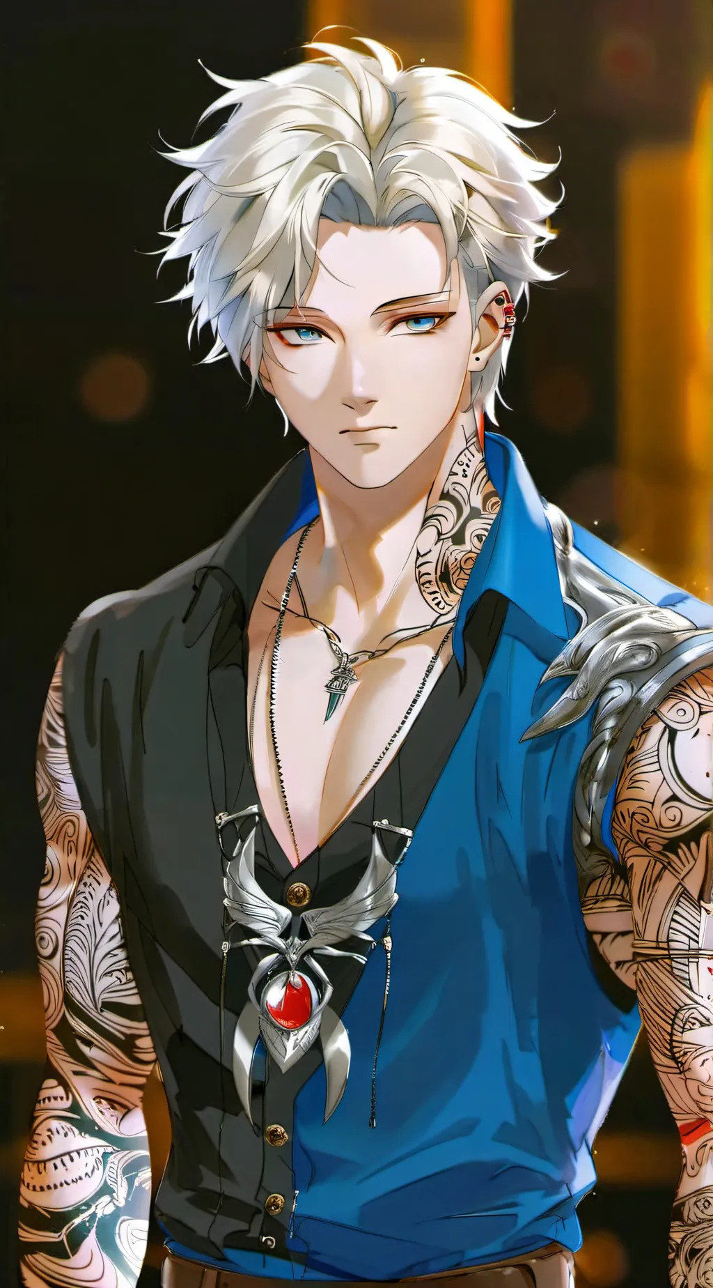 ai character: Issac Caltaine background