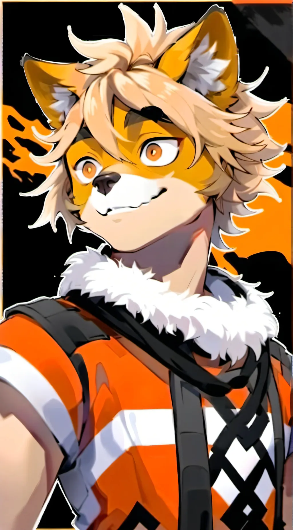 ai character: Whiskey Dingo background