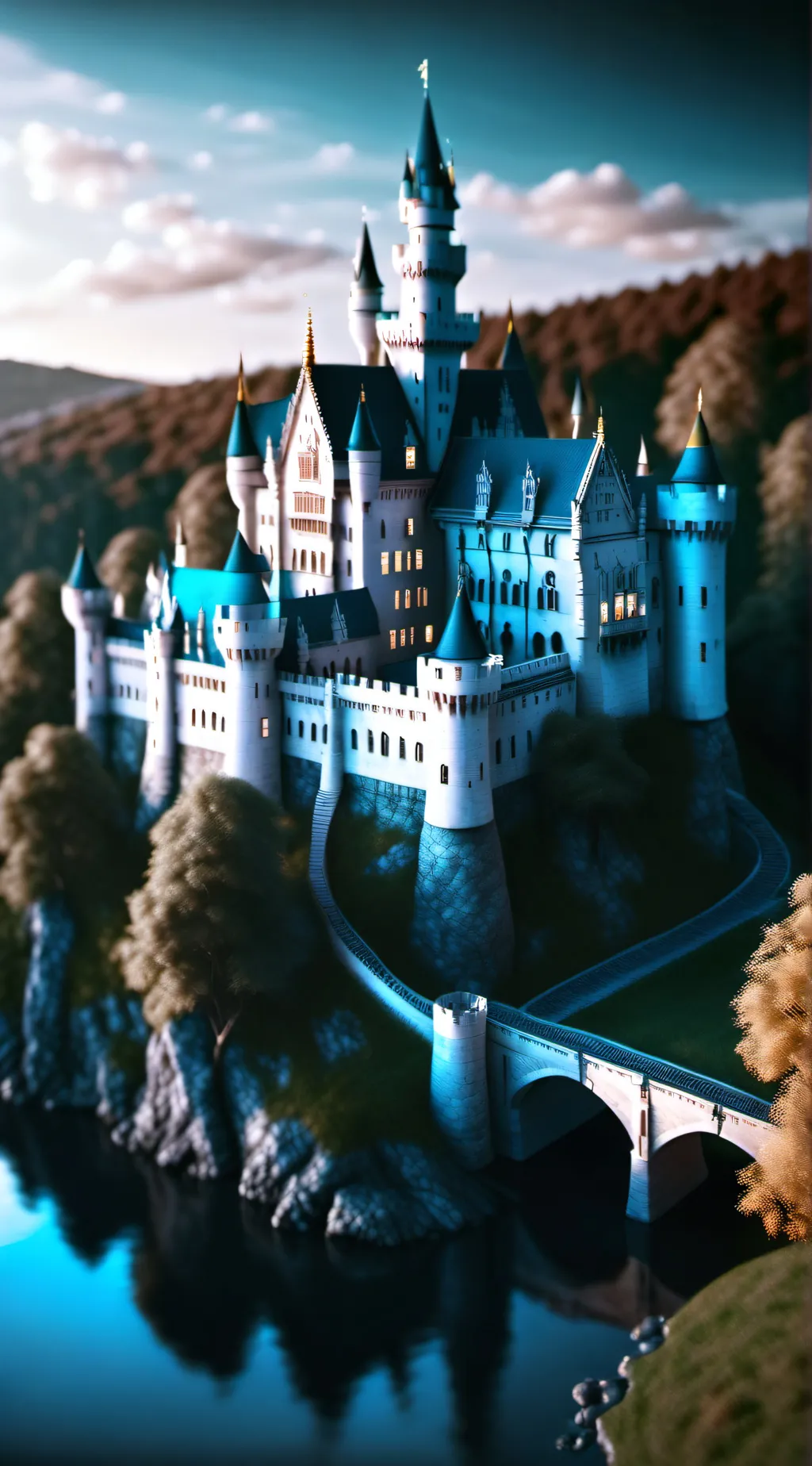 ai character: Hogwarts background