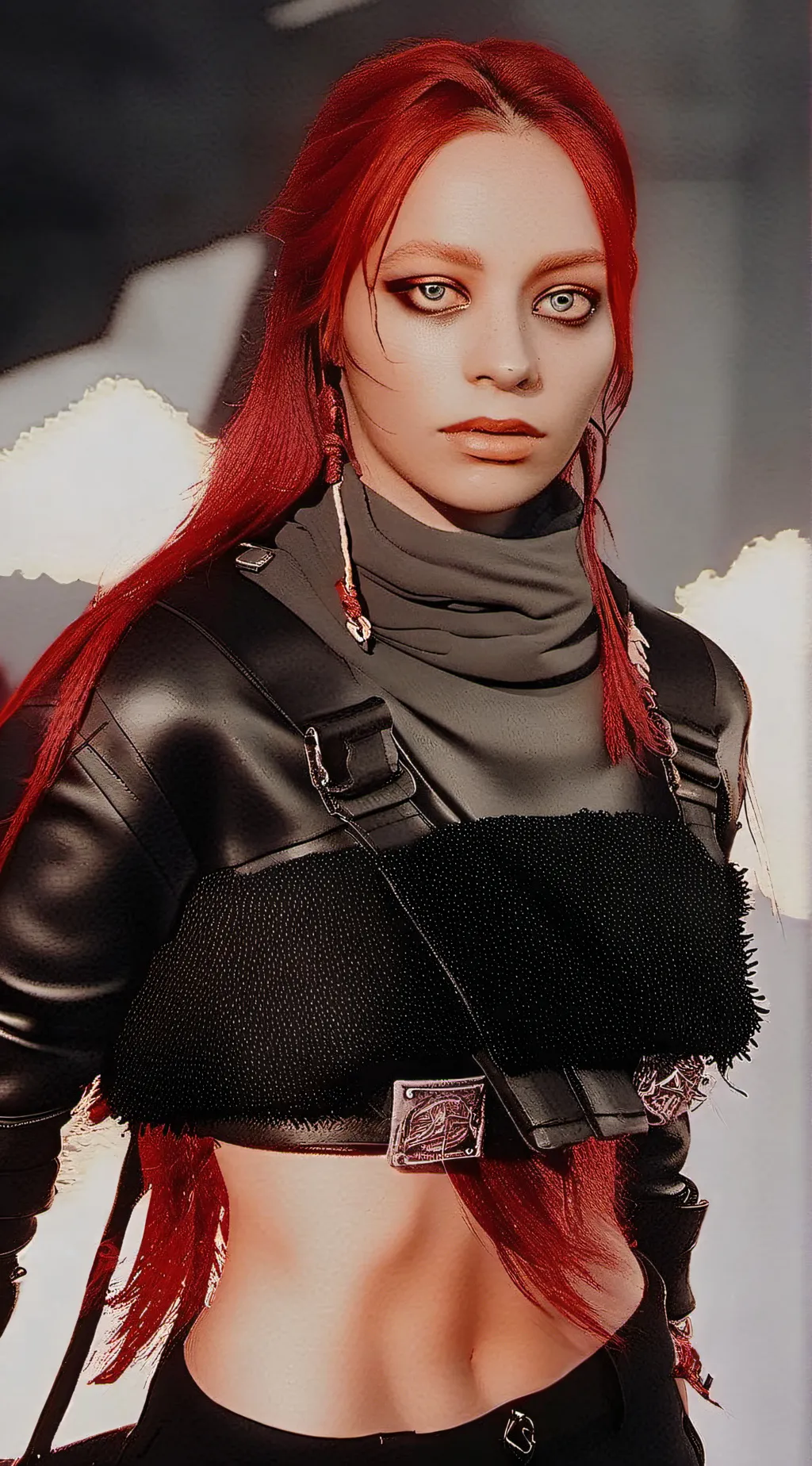 ai character: dabi/touya  background